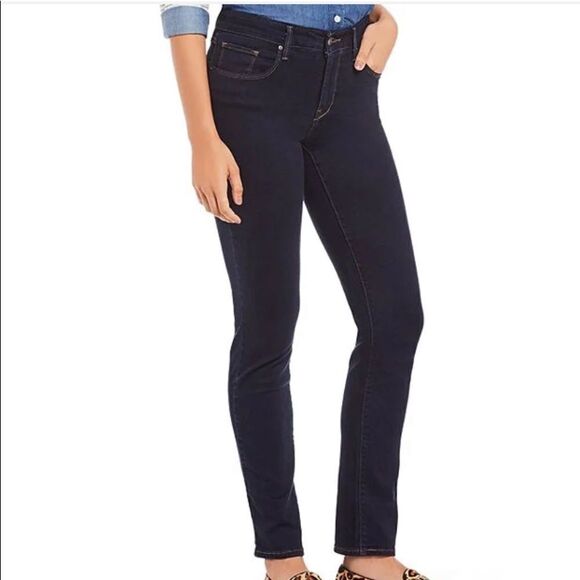 Levi’s Simply Stretch Mid Rise Skinny Jeans Sz 6/ 28 short NWT - Picture 1 of 7